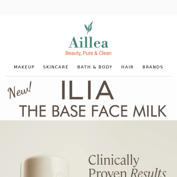 NEW from ILIA - The Base Face Milk 🥛😍