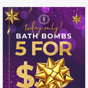 5 Bath Bombs for... 😲