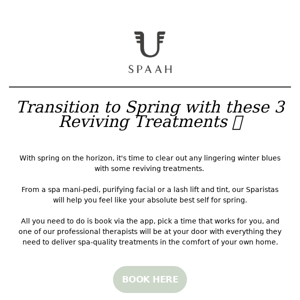 Transition to Spring with these 3 Reviving Treatments ✨