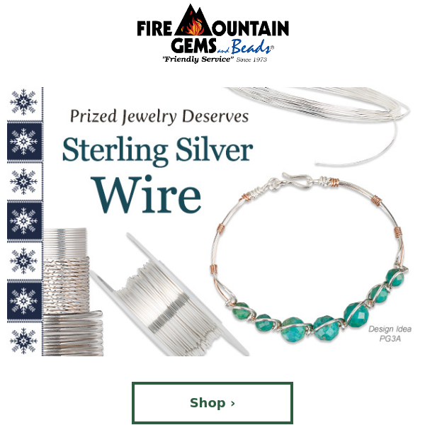 Sterling Silver Jewelry Making Supplies - Fire Mountain Gems and Beads