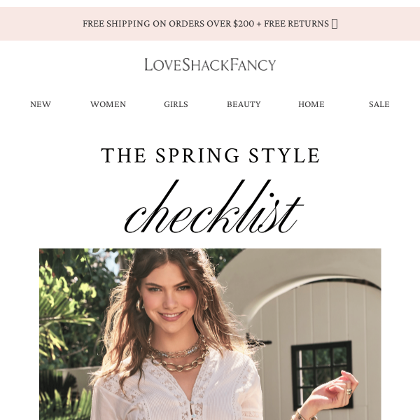 The Spring Style Checklist