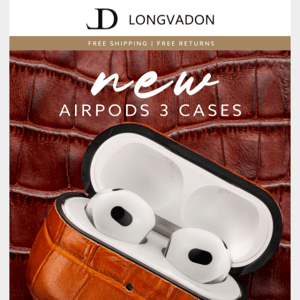 They're here! NEW AirPods 3 cases