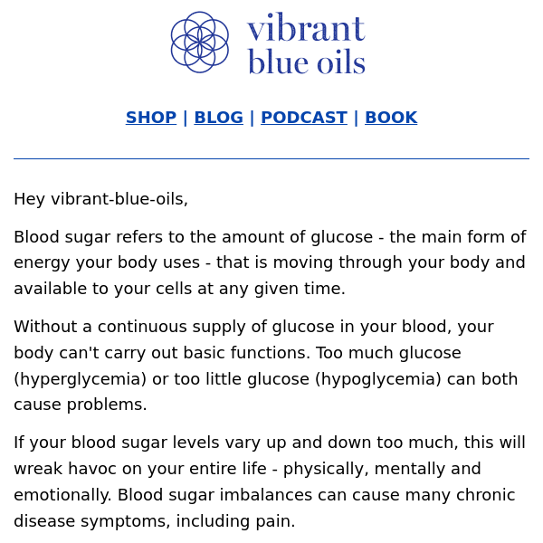 Friday Favorites: How to Balance Blood Sugar