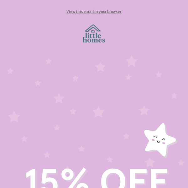 15% OFF Bank Holiday Special! ✨