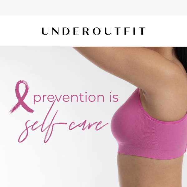 Pink October: Time for Self-Care with Underoutfit 🎀 - Underoutfit