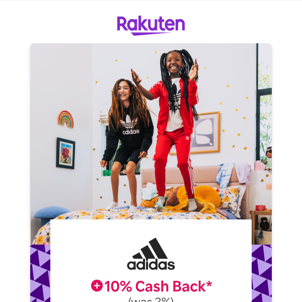 adidas: 10% Cash Back + Get early access up to 60% off Back to School  styles - Rakuten US