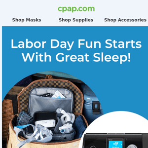 CPAP Sale for the Perfect Labor Day!