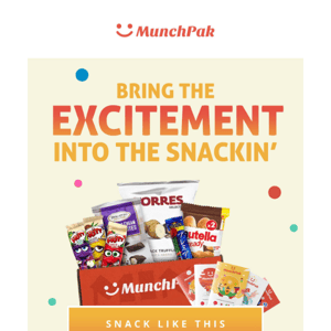 Munch on something better than boring!