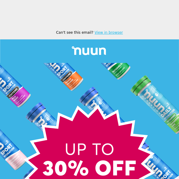 It's Prime Day! Up to 30% off Nuun