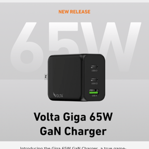 Re: Volta Charger, it is launch time.