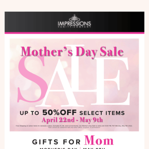 Gifts for MOM💕 Mother's Day • May 8th