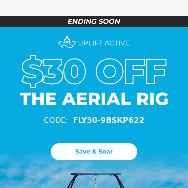 Last chance: $30 off the Rig