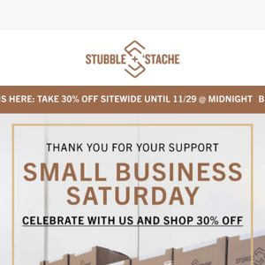 This small business thanks you 🤝