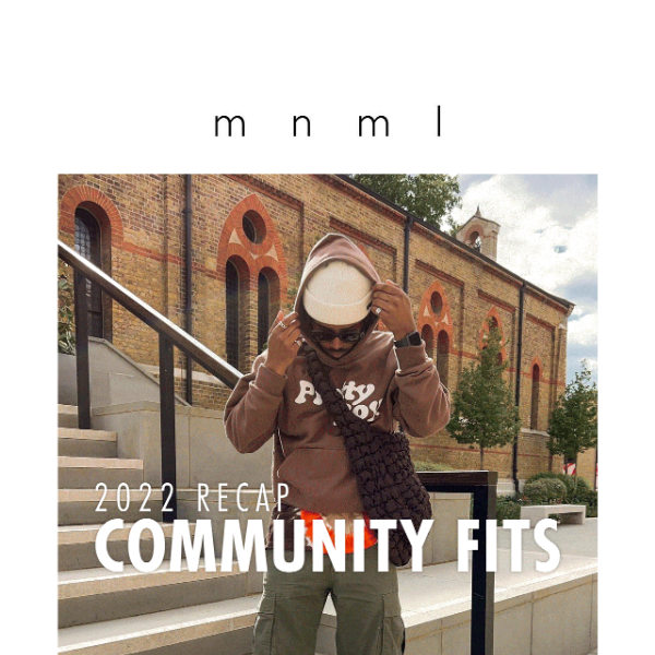 Recent #mnmlfits by the community, Tag @mnml.la for a chance to be  featured