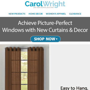 Achieve Picture-Perfect Windows with New Curtains & Decor