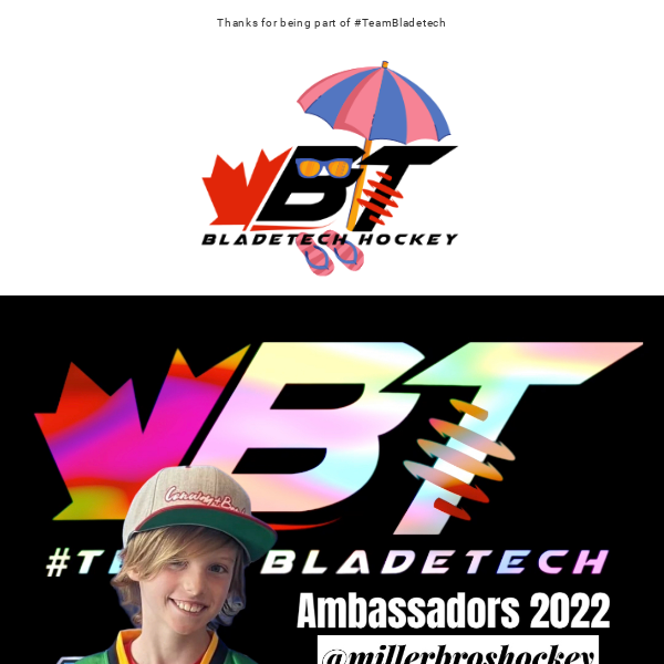 New #TeamBladetech Ambassadors