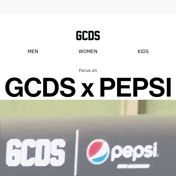 GCDS Collection: GCDS x Pepsi