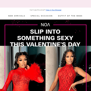 Slip into something sexy this Valentine's Day