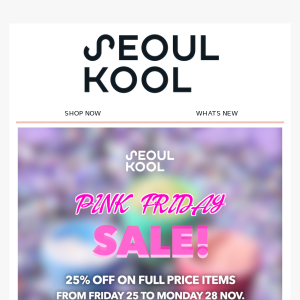 💘 PINK FRIDAY SALE 💘