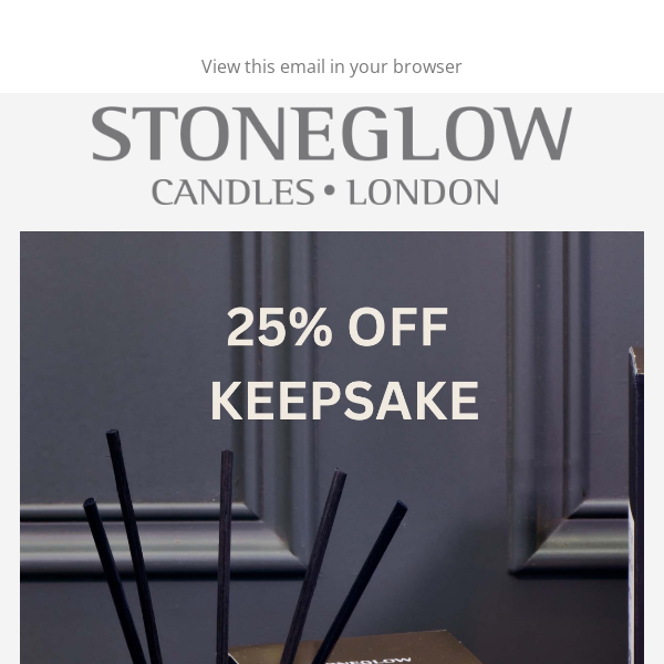 Cosy up with 25% Off the Keepsake Collection