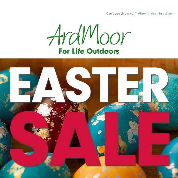 SALE: Up to 50% OFF great outdoor gear this Easter