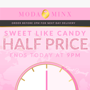 Our Sweet Like Candy Sale Ends TODAY! 🛍️⏰