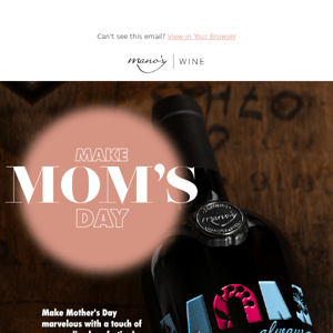 Toast to Mom: Hand-Painted Bottles for a Mother's Day to Remember!