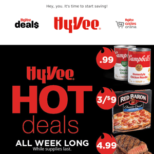 Did you forget your WEEKLY HOT DEALS!? 🔥