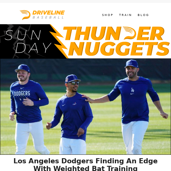 Dodgers Hitters Are All Over Driveline