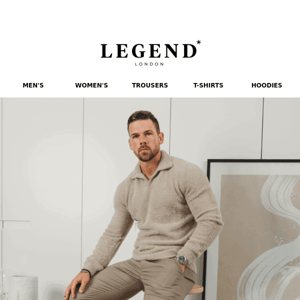 Autumn Smart-Wear: Layer Up with Legend London's Knitwear and Polos