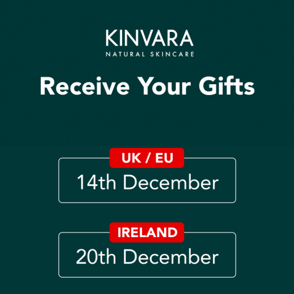 📣 Got your gifts yet Kinvara Skincare? 🎁