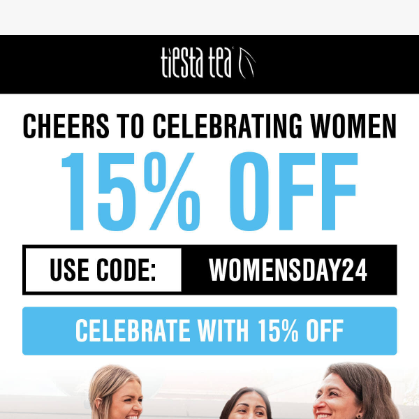 Women's Day Special: 15% off