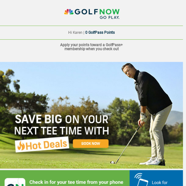 Golf Tip #1: Grab a Hot Deals tee time (or two)