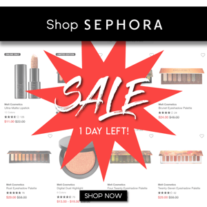 ✨Huge Savings on all your faves 🛒 Shop Sephora Sale ✨