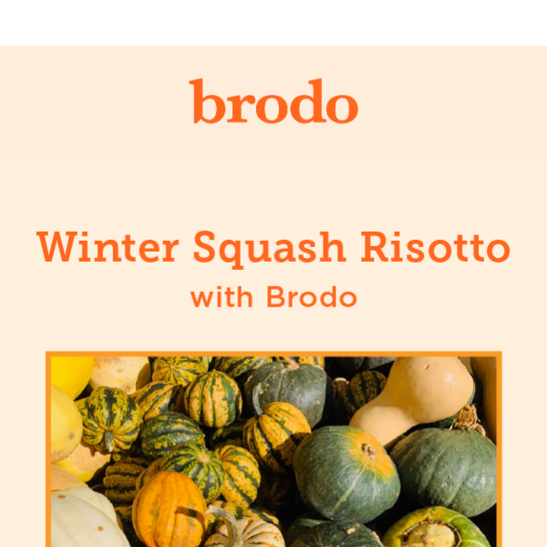 Winter Squash Risotto Recipe 🌾