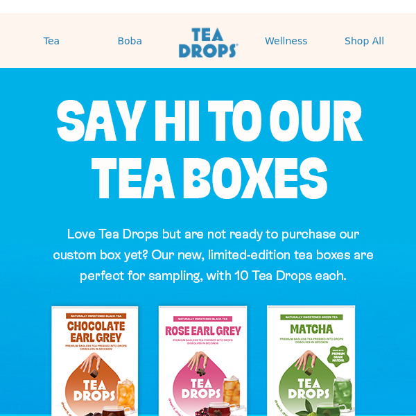 Just Landed! New Tea Boxes 🤩