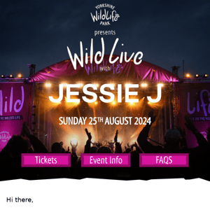 Wild Live presents Jessie J 🎤