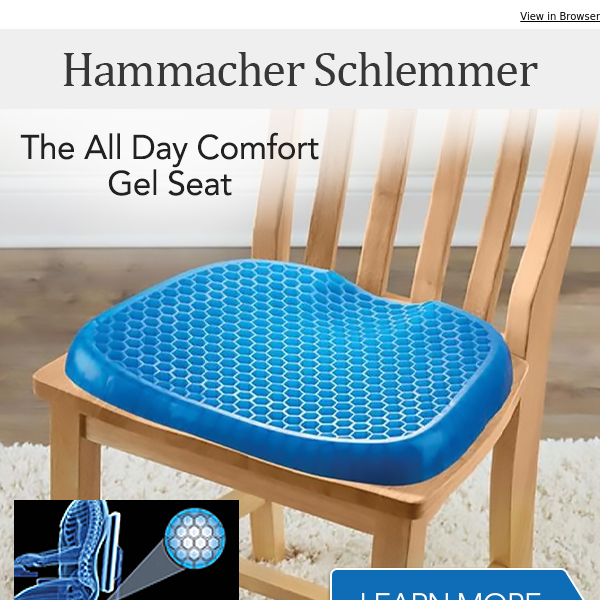 The All Day Comfort Gel Seat