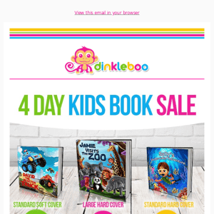 $15, $20, $30 OFF Personalized Books!