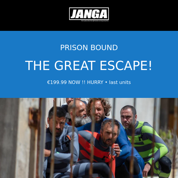 JANGA - THE GREAT ESCAPE!