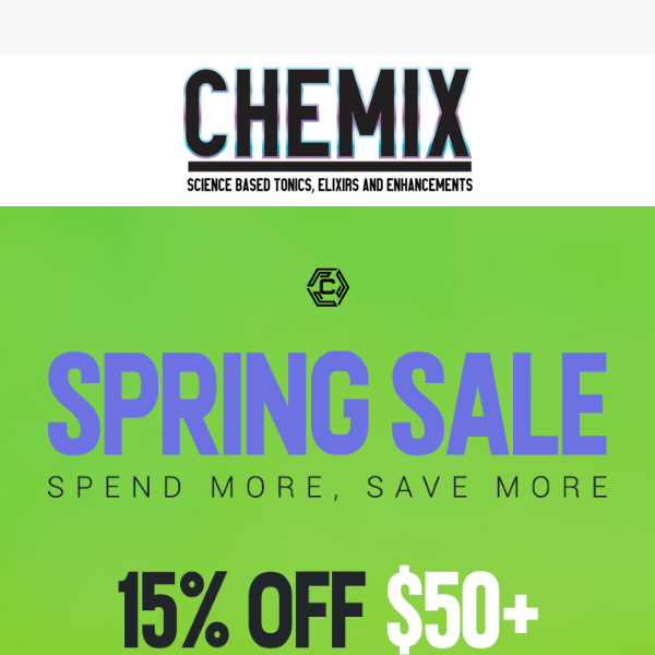 Score massive discounts in our Spring Sale! 💪