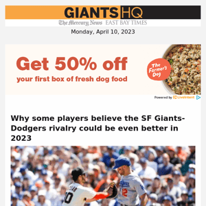 Why some players believe the SF Giants-Dodgers rivalry could be even better in 2023