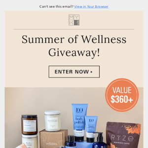 🎁$360+ Value Summer of Wellness Giveaway