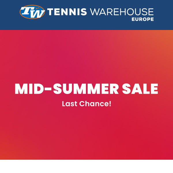 Tennis Warehouse Europe - Latest Emails, Sales & Deals