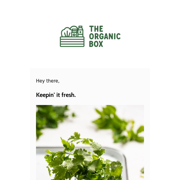 Our tips for keeping fresh herbs fresh!