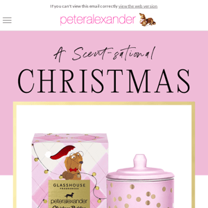 A scent-sational Christmas!