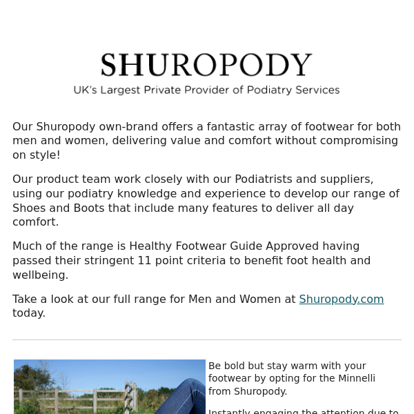 Introducing...... our Autumn Shuropody Range