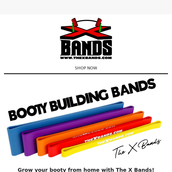 Get Fit at Home with The X Bands!🍑