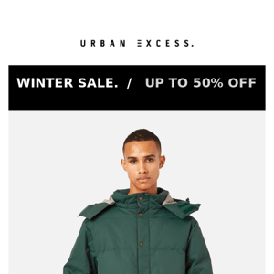 Winter Sale Now Live — Up to 50% Off. 🌐