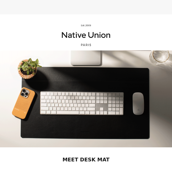 🆕 Upgrade your workspace with Desk Mat